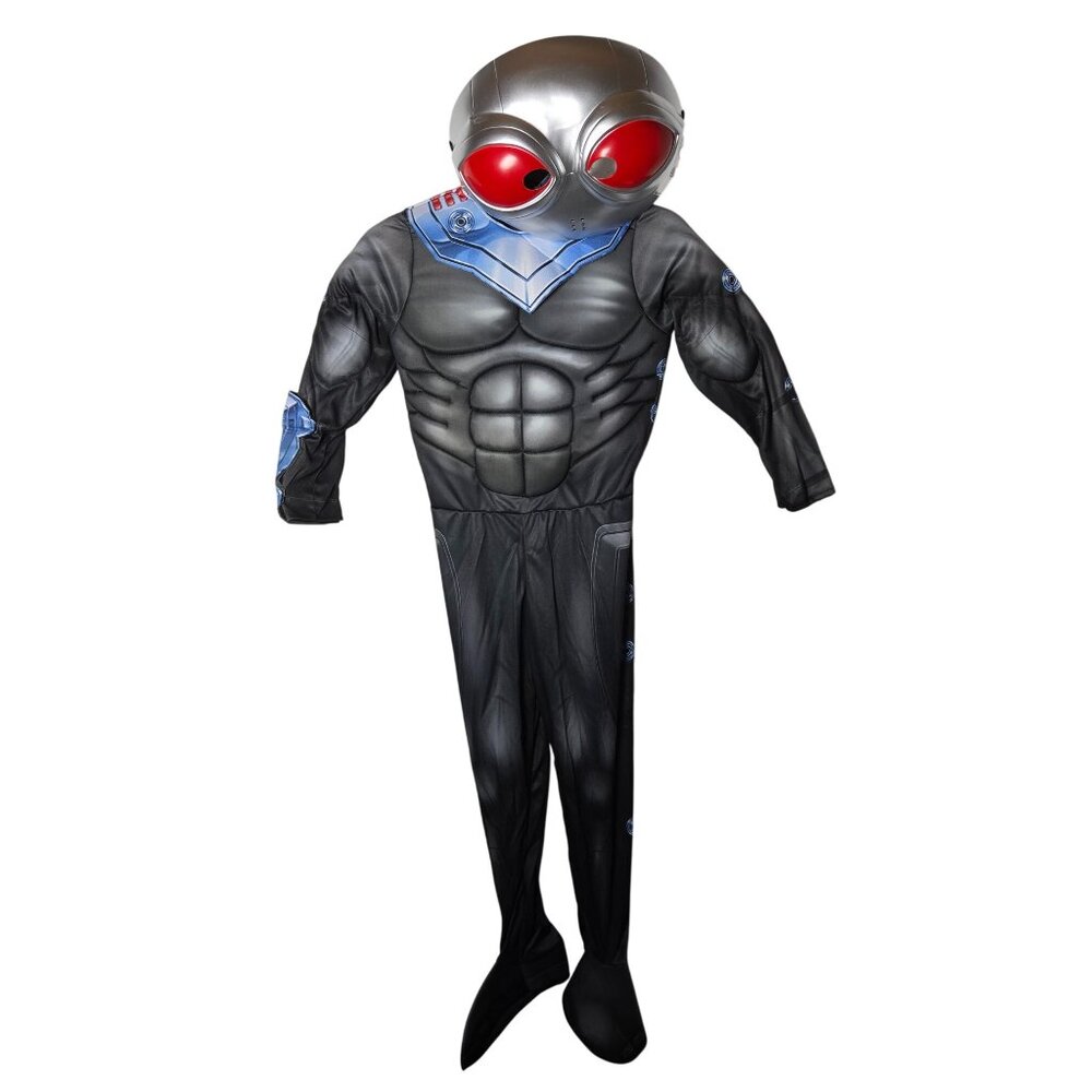 Rubies Boys Dc Aquaman and the Lost Kingdom Deluxe Black Manta Costume Medium - Picture 2 of 16
